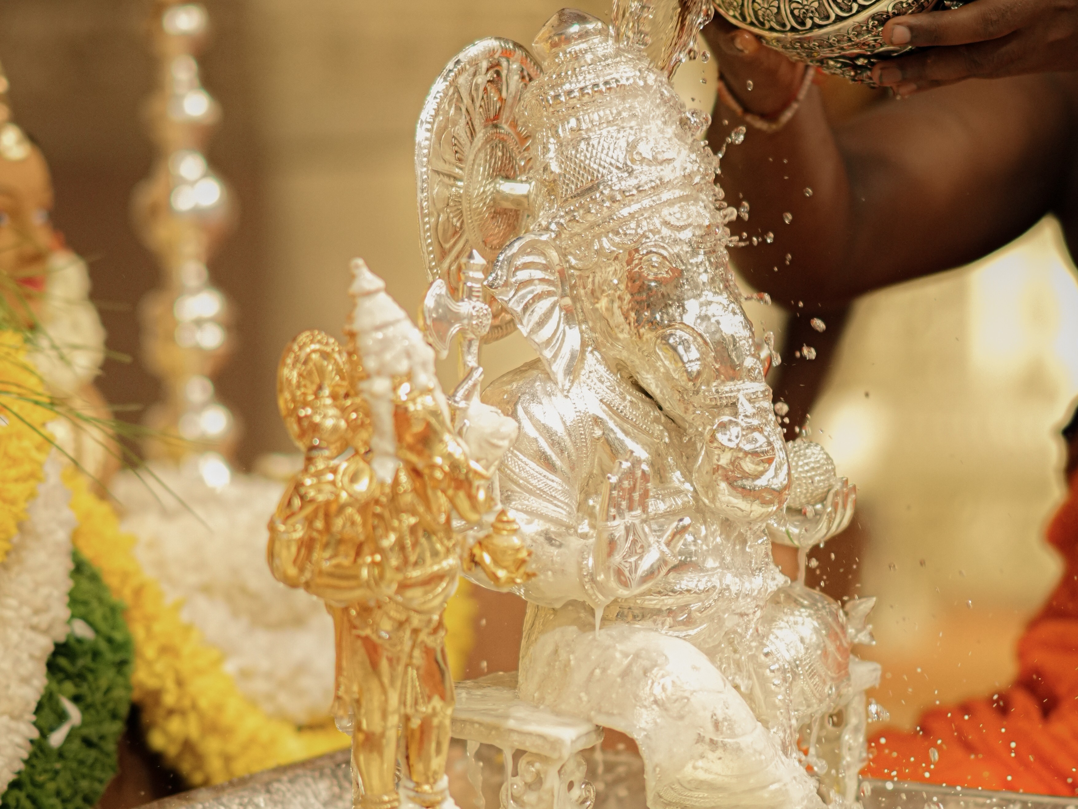Abhishekam Ceremony