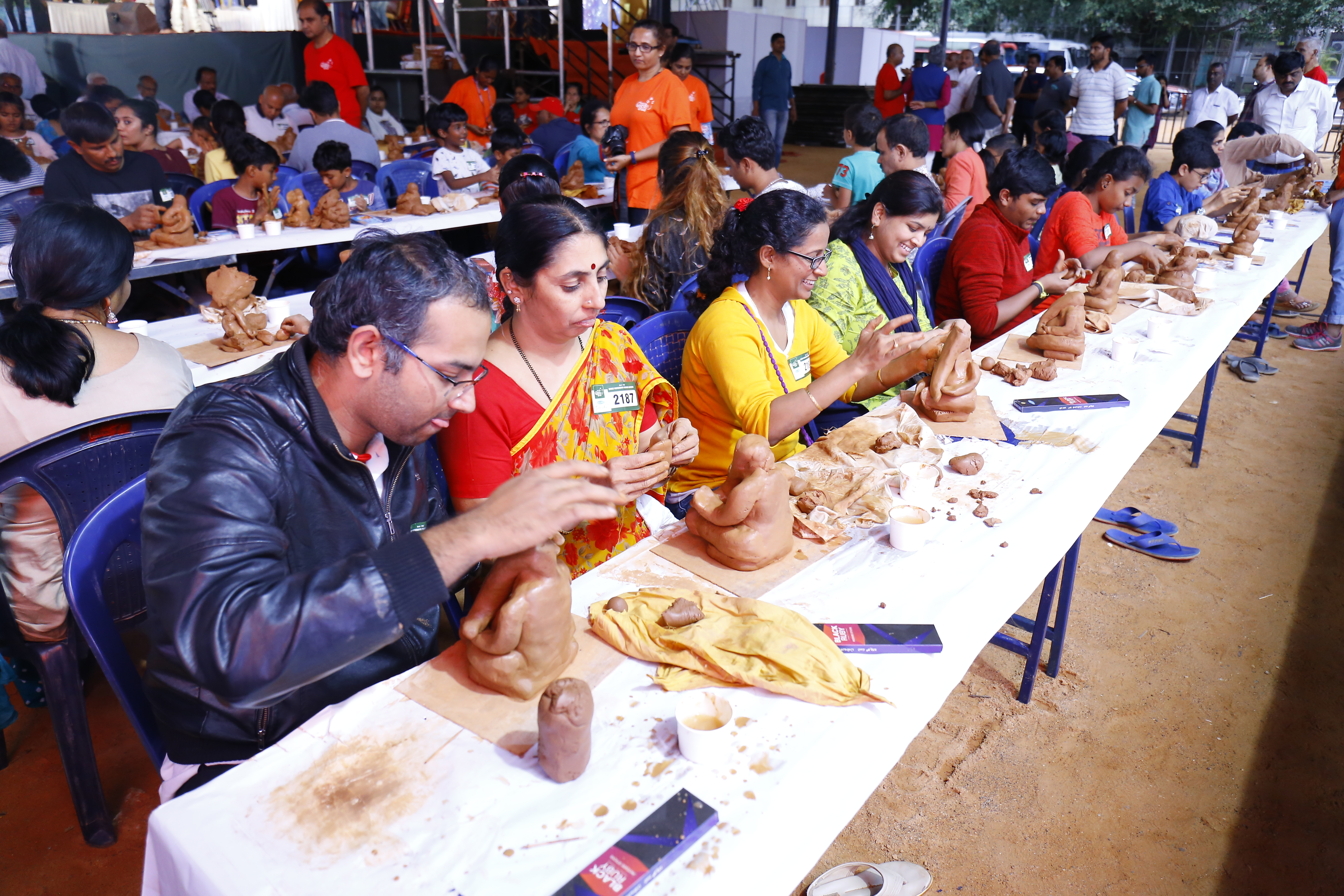 Clay Ganesha Making